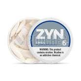 Open Box Chill Zyn Nicotine Pouches 6mg